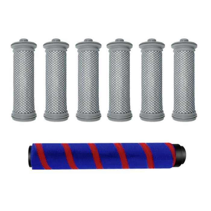 7pcs Roller Brush Hepa Filter for Tineco A10/a11 Hero A10/a11 Vacuums