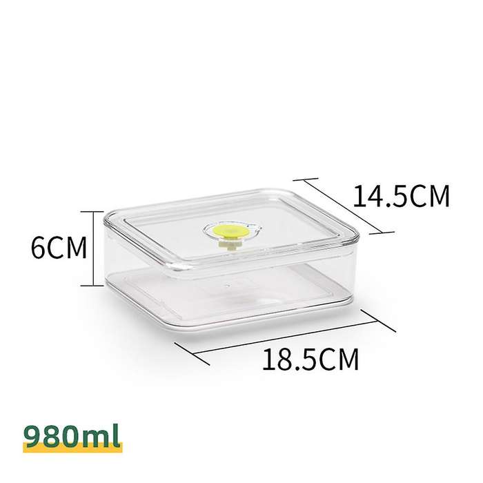 3pcs Plastic Food Storage Whole Grain Container Kitchen Container Box