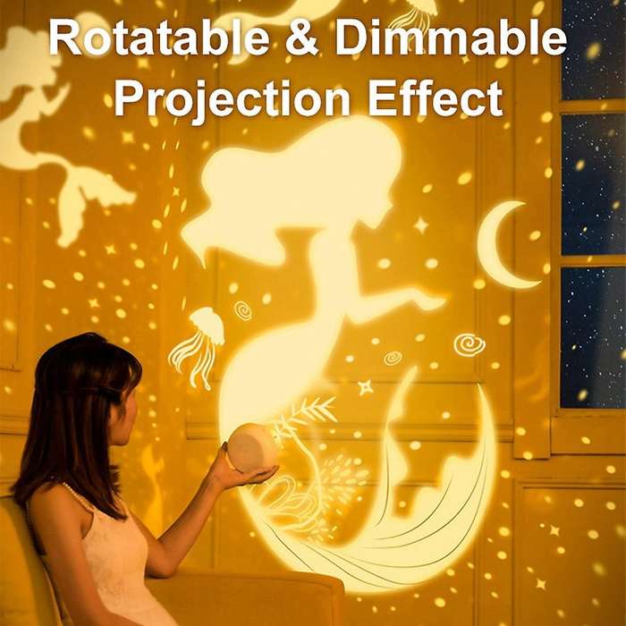Led Projector Night Lights for Kids Sing Projector Lamp Bedroom Party