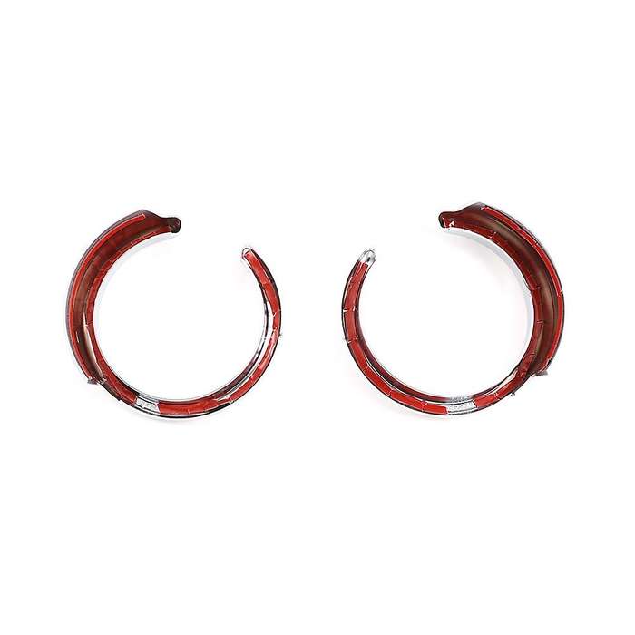 Car Front Water Cup Holder Decorative Ring Trim Stickers