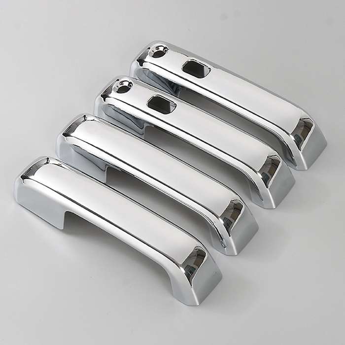 Exterior Door Handle Shell Decoration Cover Stickers Trim Silver