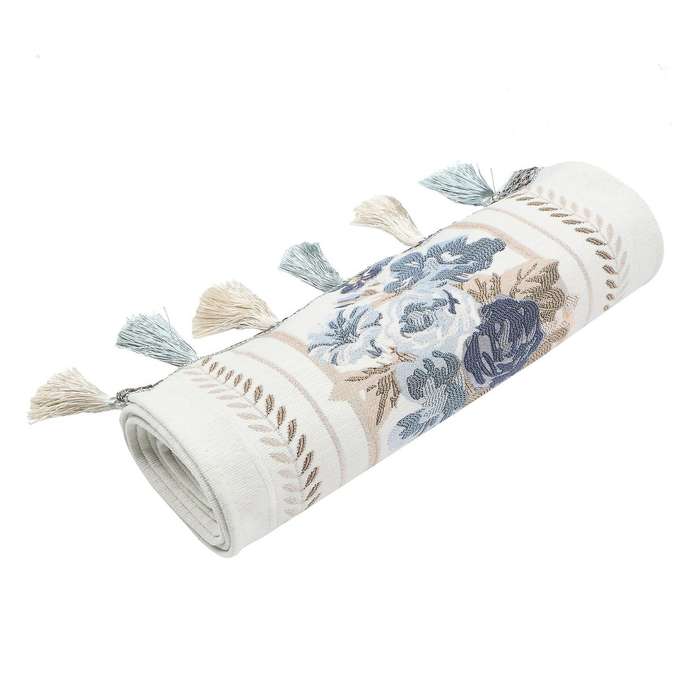 High-end Table Runner Chenille Tassel Home Polyester Tablecloth