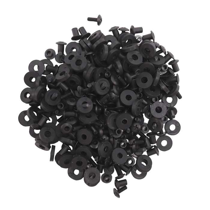 100pcs Tek Lok Screw Set Chicago Screw Comes with Washer