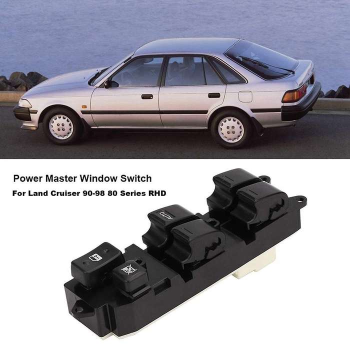 Power Master Window Switch Button Panel for Land Cruiser 90-98 Rhd
