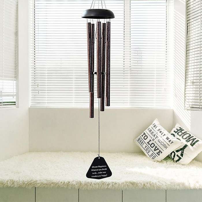 Wind Chimes Aluminum Tube Music Ornaments Room Hanging Decor Garden