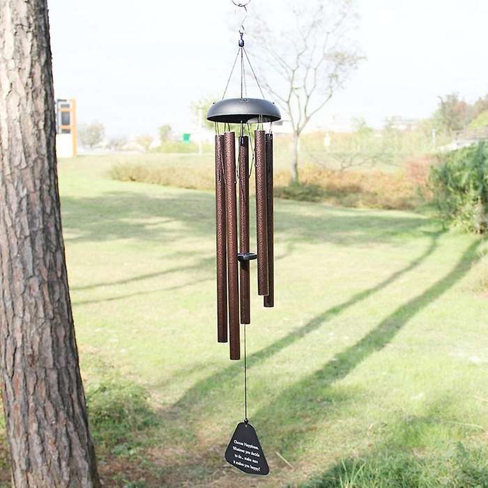 Wind Chimes Aluminum Tube Music Ornaments Room Hanging Decor Garden