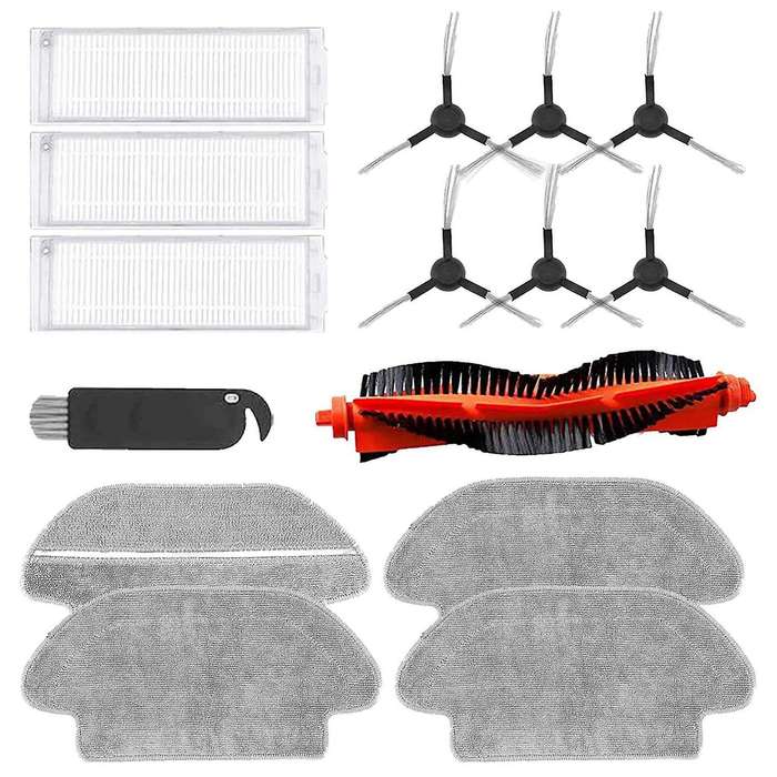 Wipes Brush Filter Accessories Replacement Parts Set for Xiaomi