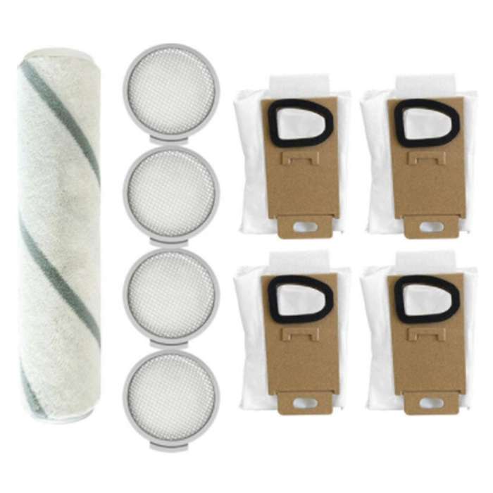 Brush Filter Dust Bag for Xiaomi Mijia Scwxcq1rr/roborock H6 Vacuum