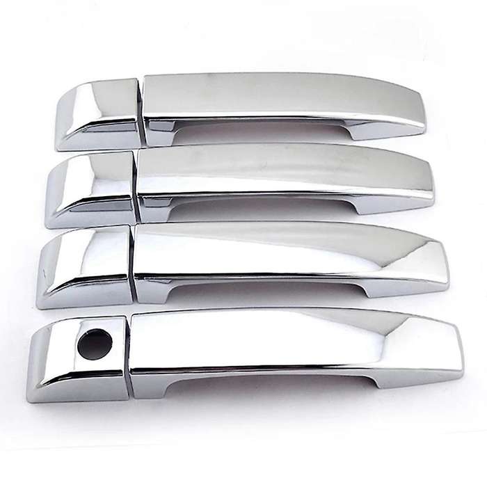 Silver Door Handle Covers for Land Rover Range Rover Vogue L322 02-12