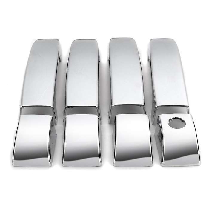 Silver Door Handle Covers for Land Rover Range Rover Vogue L322 02-12