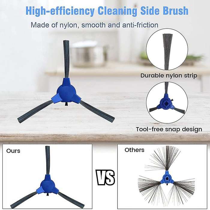 Roller Brush Filter Mop Cloth for Proscenic 850t Robot Vacuum Cleaner