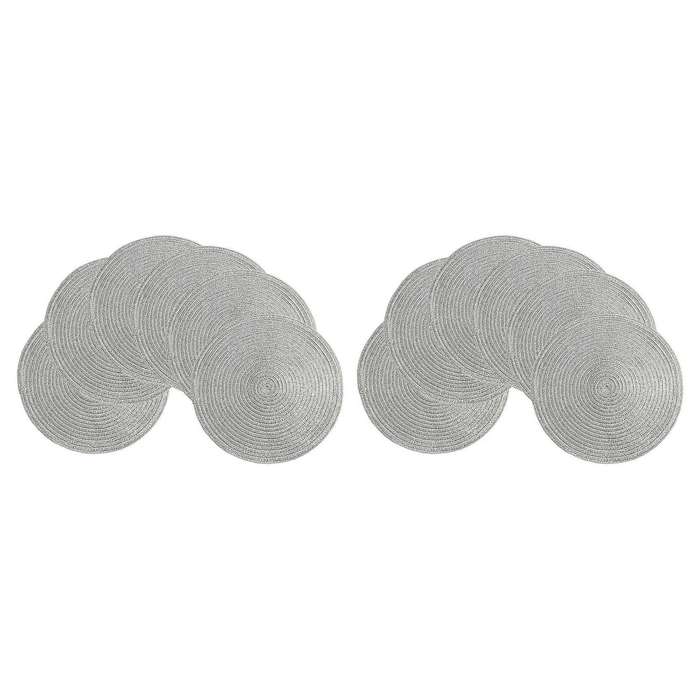 36cm Round Placemats Set Of 6 for Holiday Party Wedding