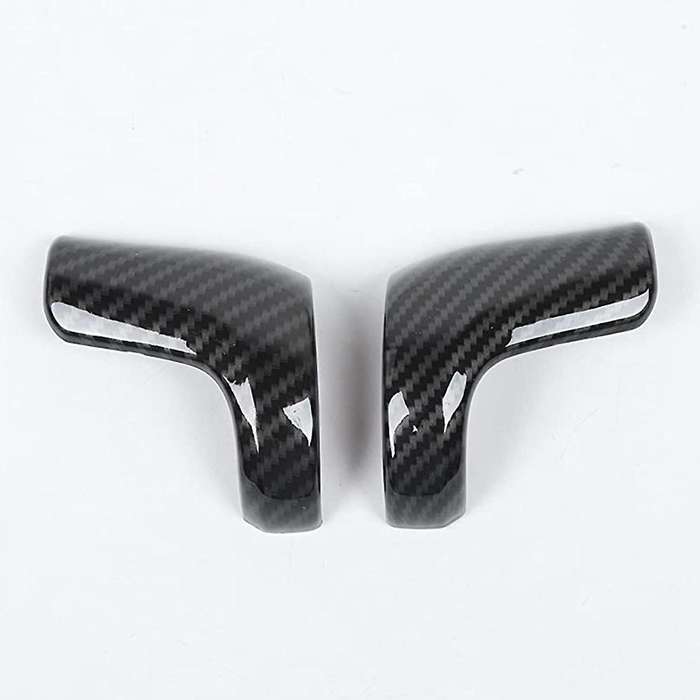 Gear Shift Knob Head Cover Trim for Chevrolet (abs Carbon Fiber)