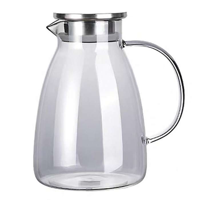 High Borosilicate Glass Cold Kettle Household 1800ml Kettle (gray)