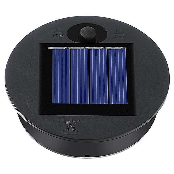4 Pieces Replacement Solar Light Tops Outdoor Hanging Lantern Light