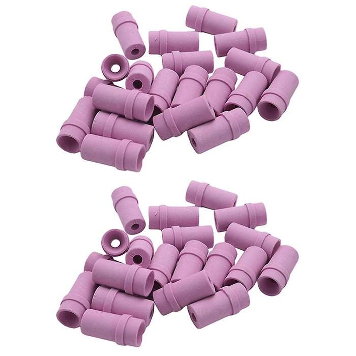 40 Pcs Ceramic Sandblaster Nozzle Air Siphon Sand Blasting Tools