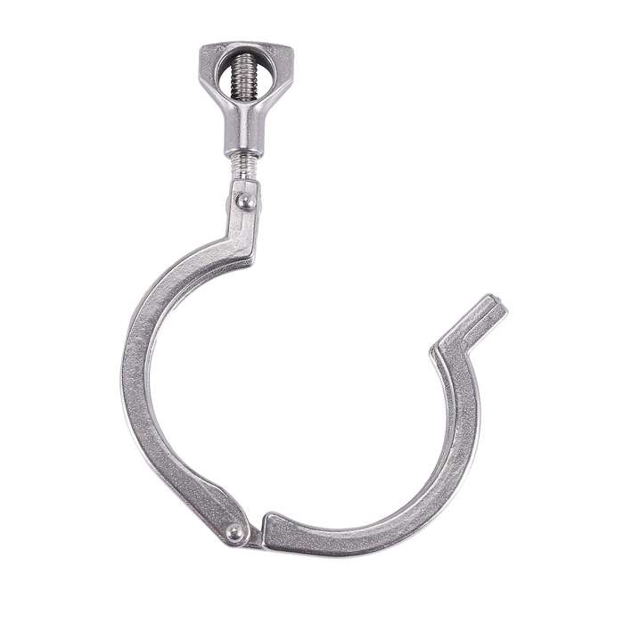 2pcs Tri-clamp Steel Single Pin Heavy Duty Tri Clamp with Wing Nut