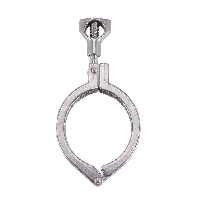 2pcs Tri-clamp Steel Single Pin Heavy Duty Tri Clamp with Wing Nut