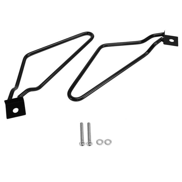Motorcycle Saddlebags Brackets Support for Harley-davidson Black