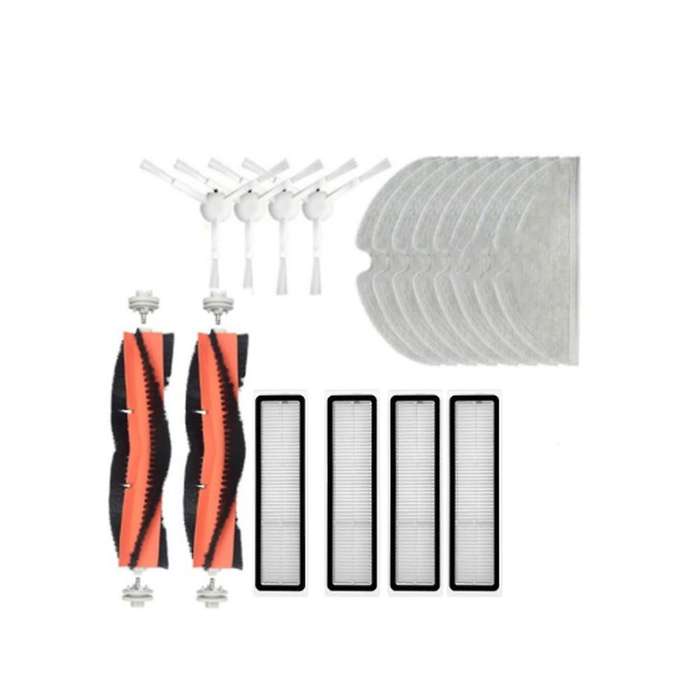 For Dreame Parts Kits Detachable Main Brush Side Filters Mop Rag