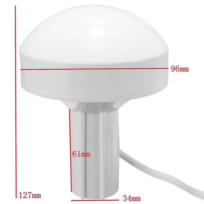 Ship Gps Active Marine Navigation Antenna 10m Bnc Male Plug Connector
