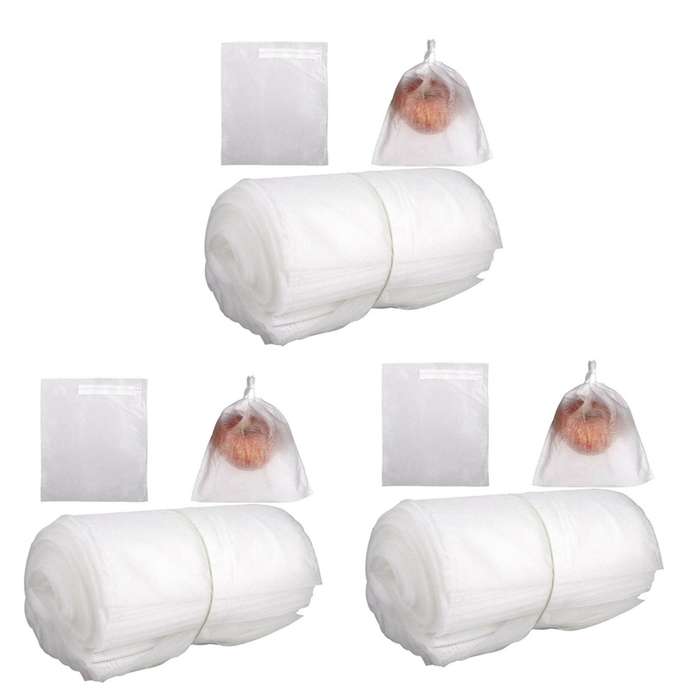 100pcs Garden Plant Fruit Cover Protect Net Mesh Bag Against Insect