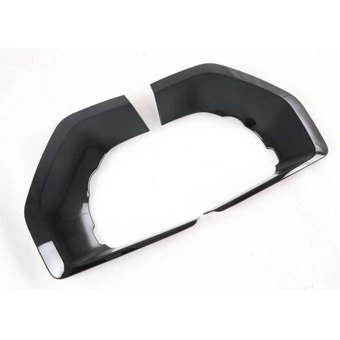 For Kia Mohave 2020 2021 2022 Front Fog Light Lamp Cover Bright Black