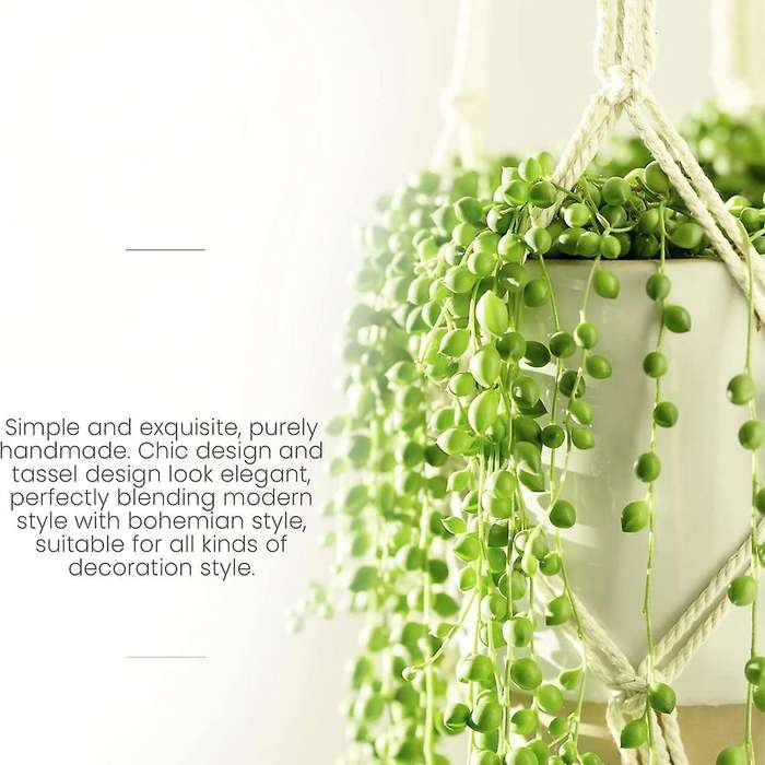 Plant Hangers 6 Pack Hanging Plant Holders Indoor Hanging for Indoor