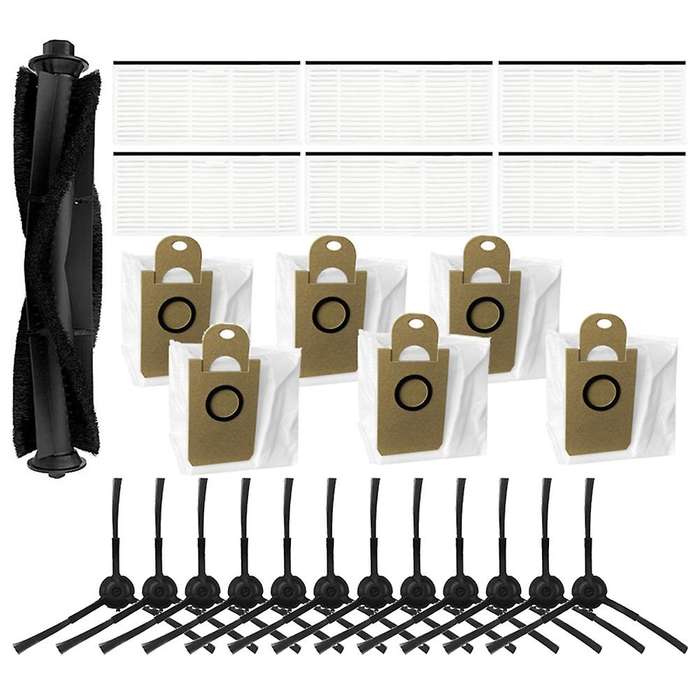 Main Brush Dust Bags Side Brush Hepa Filter for Xiaomi Viomi S9 Robot