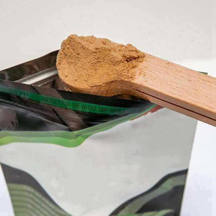 10 Pcs Wooden Scoop & Bag Clip Measure Spoon 2-in-1 for Coffee,tea