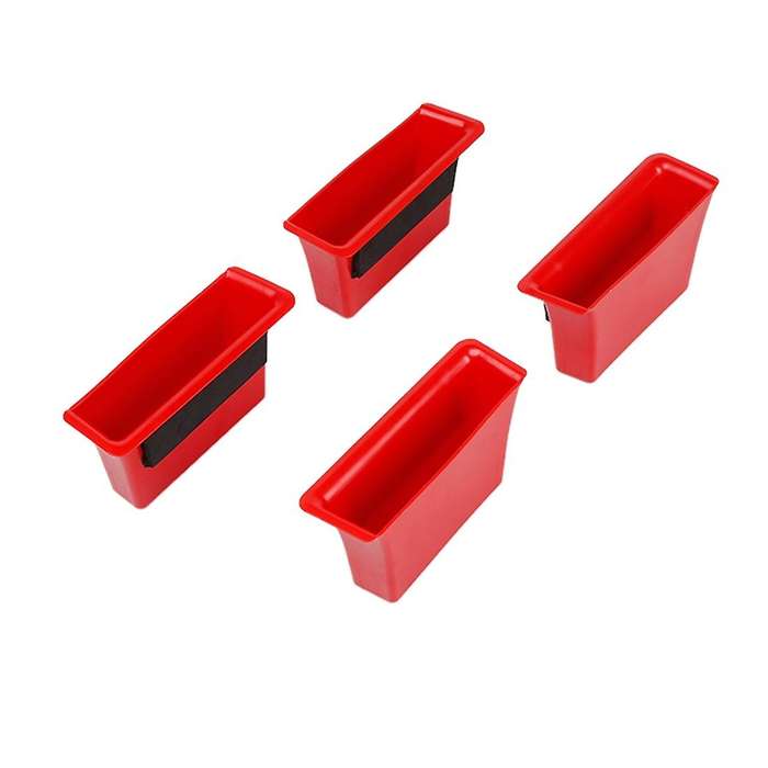Door Side Organizer Tray for Dodge Ram 1500, Armrest Pocket 4 Pcs