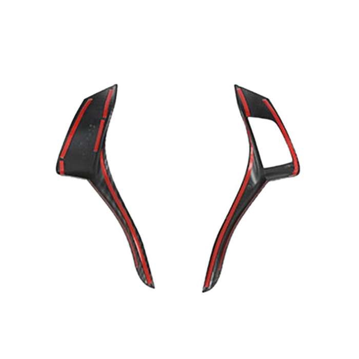For Nissan Navara 2019-2022 Interior Car Steering Wheel Panel Cover