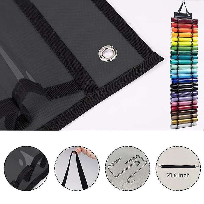 Vinyl Storage Rack-vinyl Roll Wall Hanging, with 48 Roll Compartments