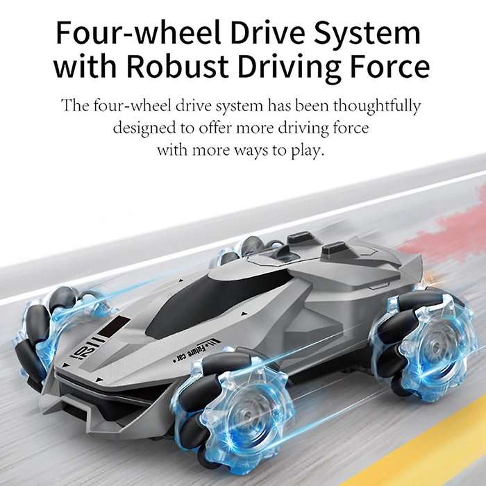 Jjrc 4wd Rc Stunt Car Drift Off-road Vehicle Toy 1:24 Remote Control