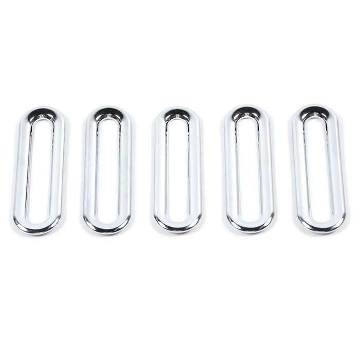 Car Air Inlet Outlet Vent Intake Decor Ring Stickers,abs Chrome