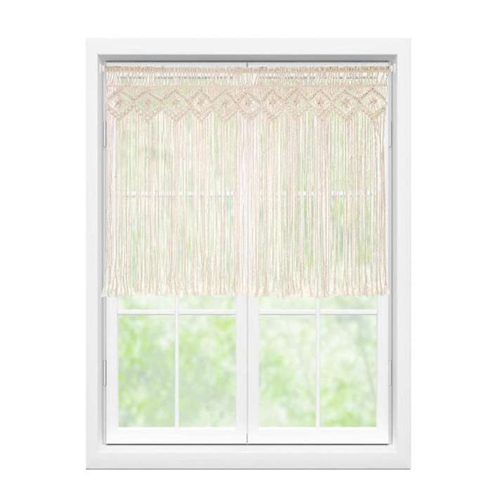 Nordic Handmade Cotton Wall Hanging Tapestry Wedding Backdrop Curtain