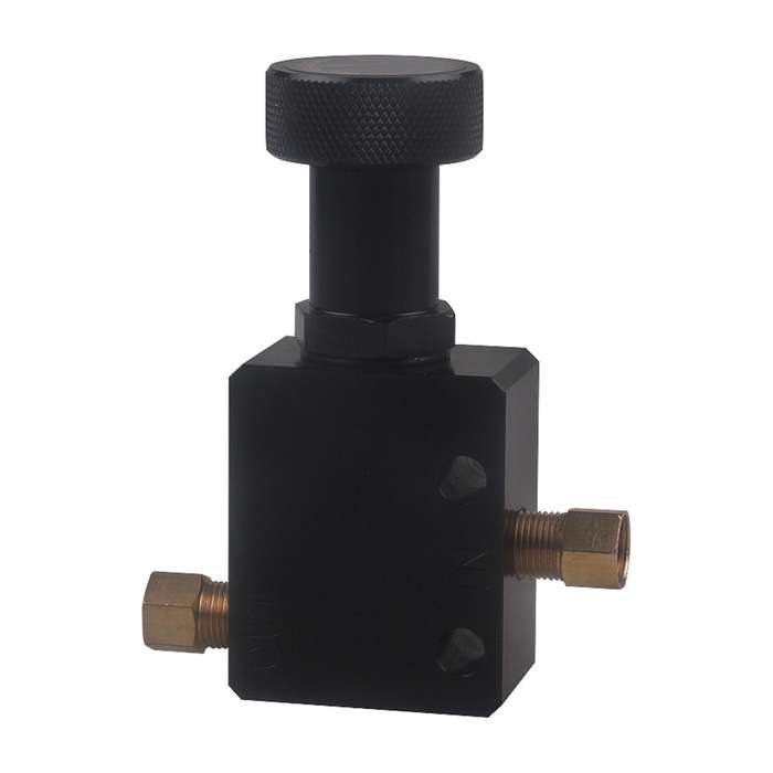 Universal Black Adjustable In Line Brake Proportioning Valve Brake