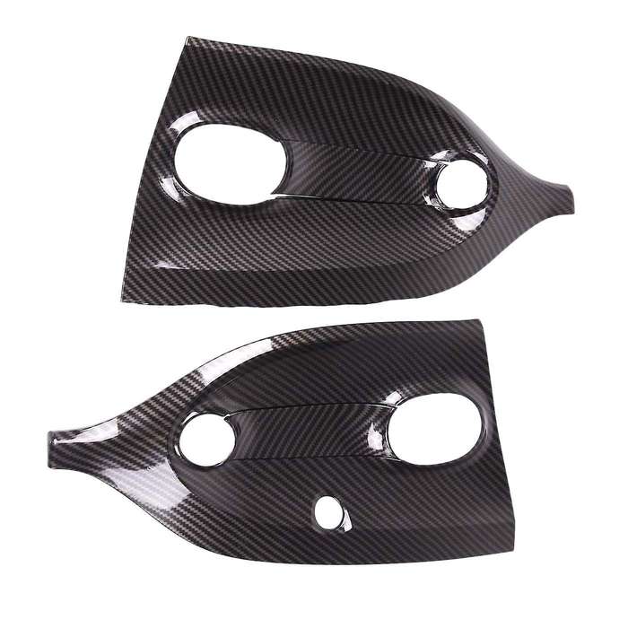 Carbon Fiber Abs Outer Door Bowl Cover For-mercedes Smart 2016-2021
