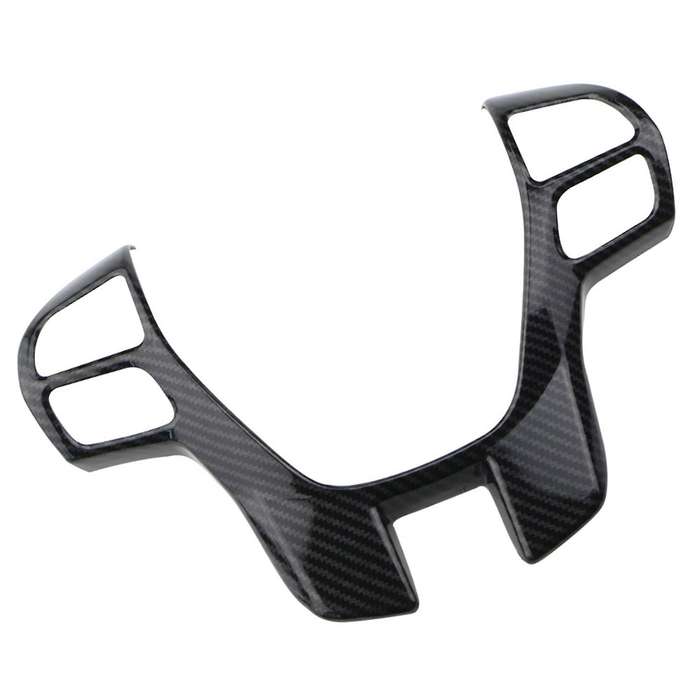 Carbon Fiber Steering Wheel Cover Trim for Ford Ranger Everest 2015+