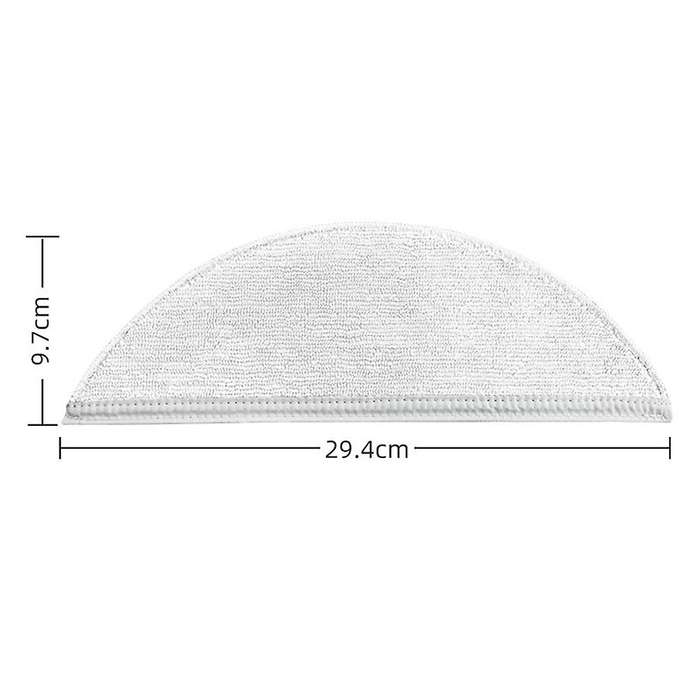 For Lydsto R1 Robot Vacuum Cleaner Parts Dust Bag Wipes Mop Cloth