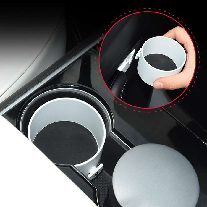 Left Side Car Cup Holder Auto Interior Door Mount Drink Rank Water