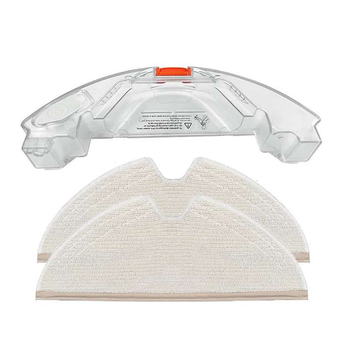 Water Tank Mopping Rags Kit for Xiaomi Roborock T8, 1+2
