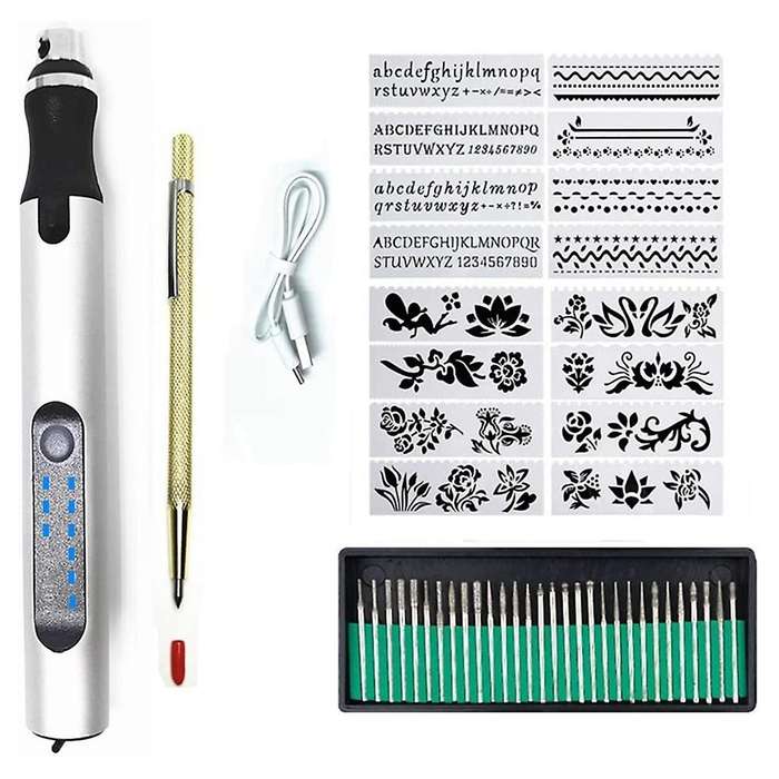 Engraving Pen Cordless Mini Carving Pen A