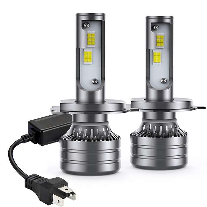 Led Headlight Bulbs, 28w 3000 Lumens Bright Led Headlights (h4)