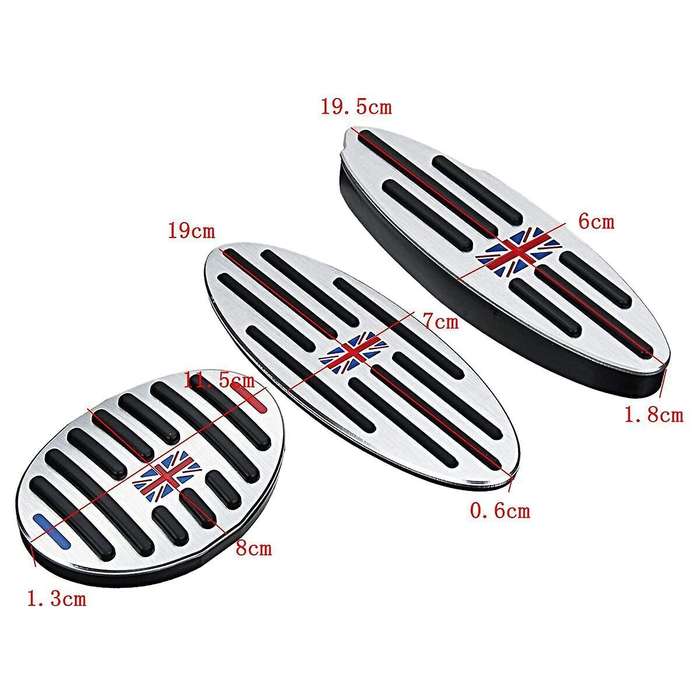 Car Pedal for Bmw Mini Cooper Jcw S R55 R56 R60 R61 F54 F55(colorful)