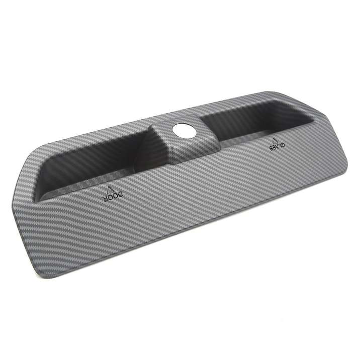 Tailgate Door Grab Handle Decoration Sticker Matte Carbon Fiber