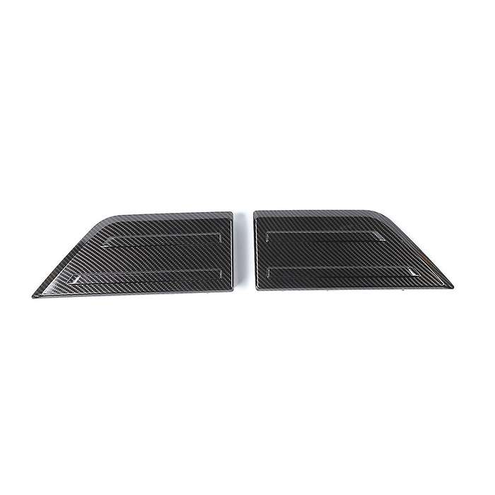 Car Front Bumper Grille Cover for Ford F150 2021, Abs Carbon Fiber