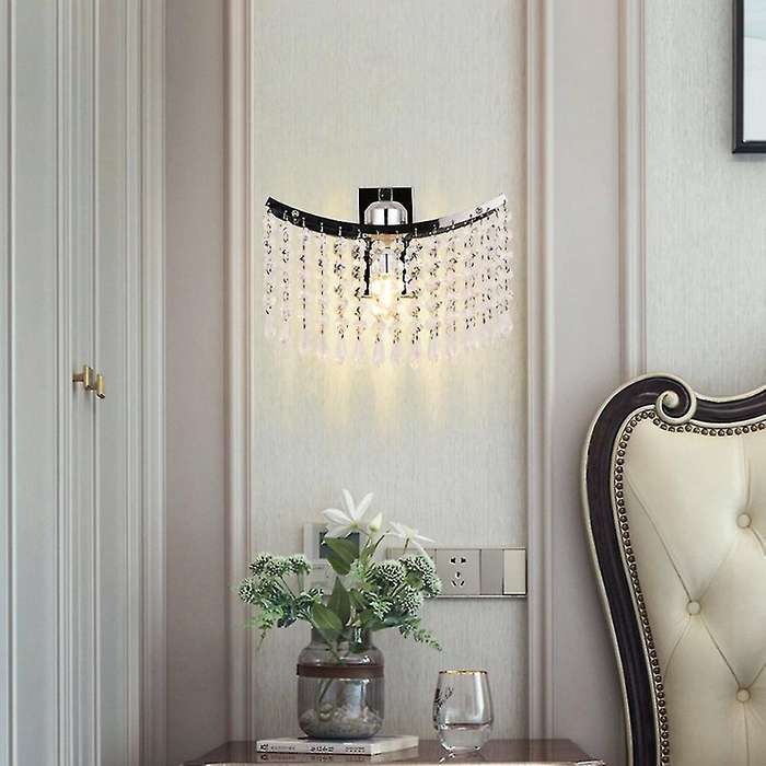 Modern Crystal Wall Lights for Bedroom Living Room Home Decoration