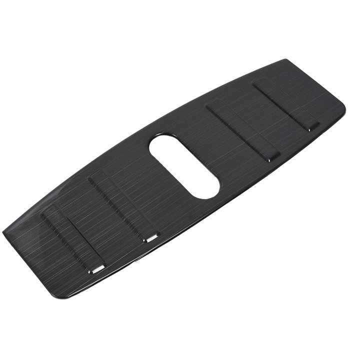 Rear Trunk Bumper Guard Black Titanium Alloy for Tesla Model 3(2pcs)