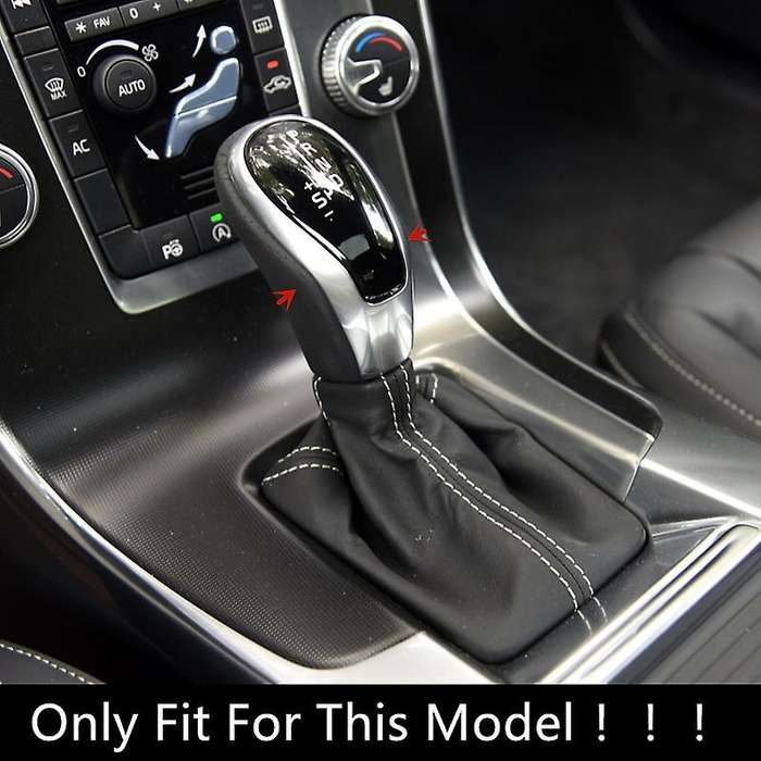 For Volvo Xc60 V40 V60 S60 S80 2013-18 Gear Shift Knob Cover Interior